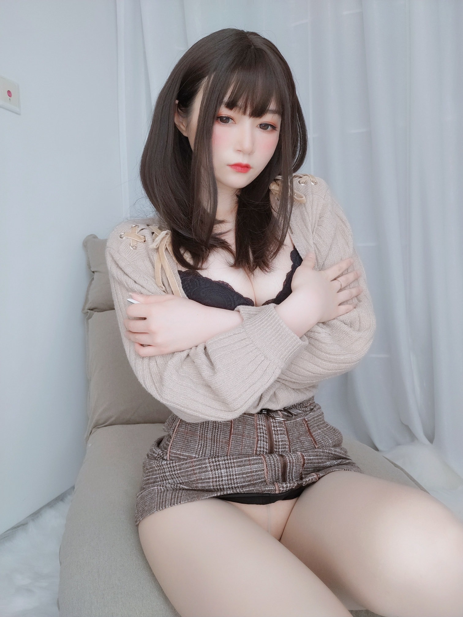 忧郁的女生