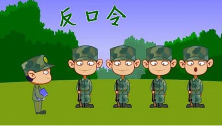 反口令训练